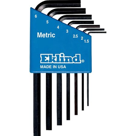 EKLIND Eklind Assorted  Metric Short Arm Hex L-Key Set 7 pc 10507